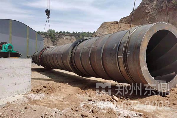 煤泥烘干機設(shè)備安裝現(xiàn)場